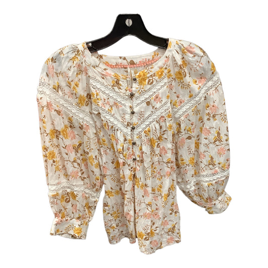 Top 3/4 Sleeve By Anthropologie  Size: S