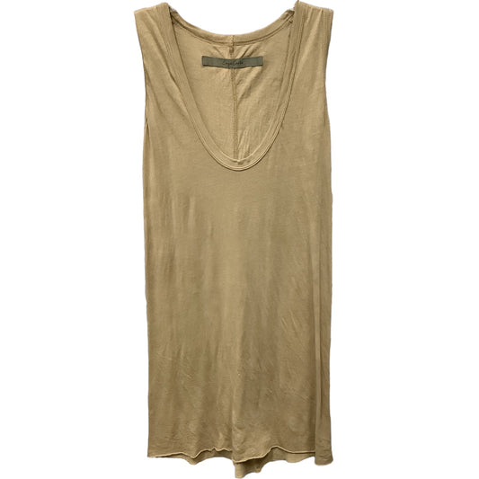 Top Sleeveless By Enzo Costa  Size: S