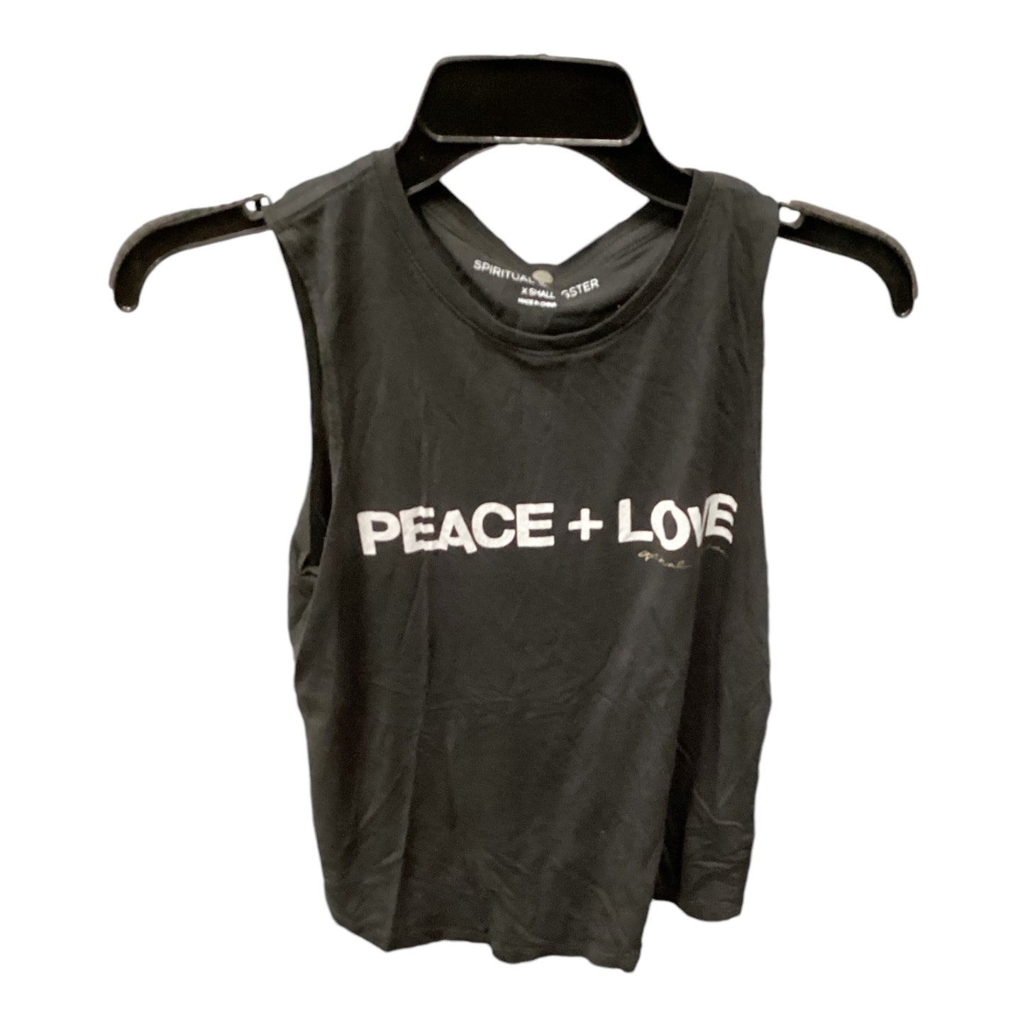 Top Sleeveless By Spiritual Gangster In Grey, Size: Xs