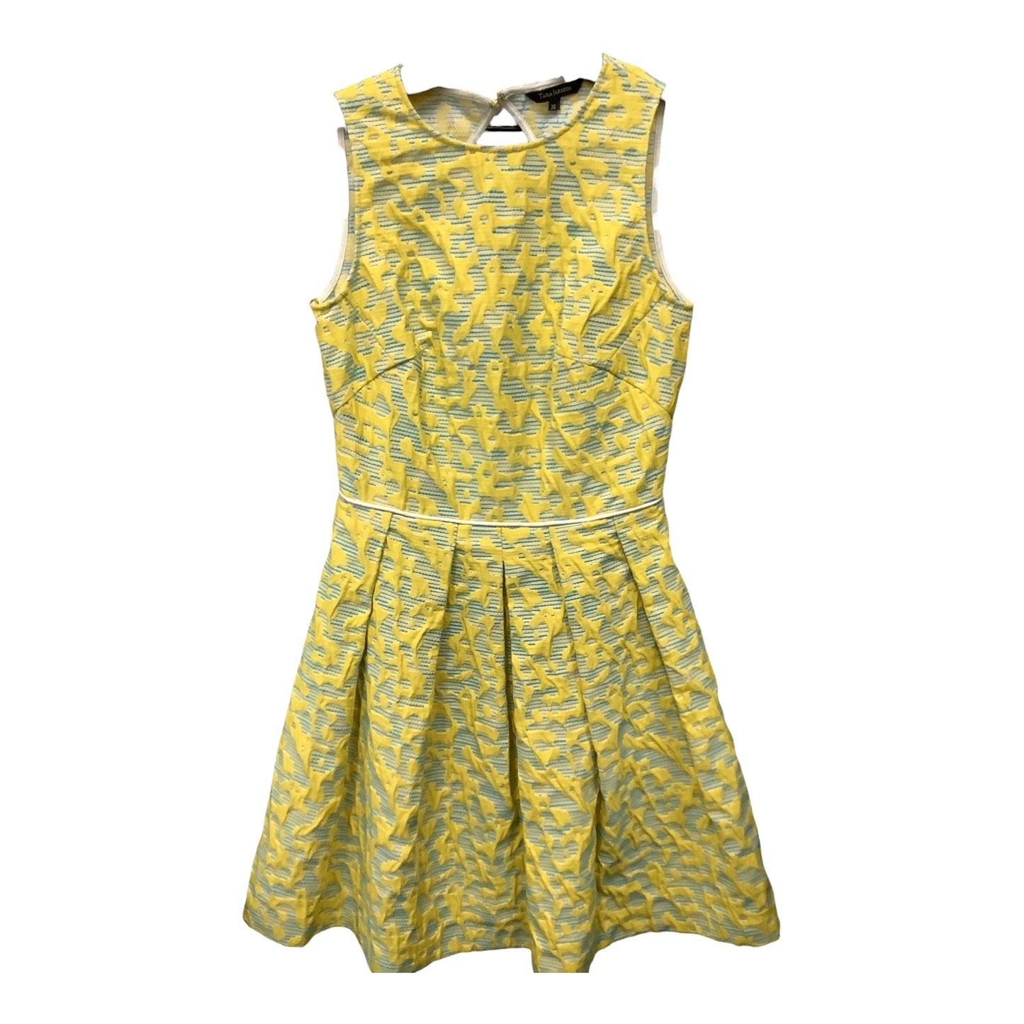 Yellow Dress Party Midi by Tara Jarman, Size 6