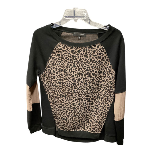 Top Long Sleeve By Sanctuary In Animal Print, Size: S