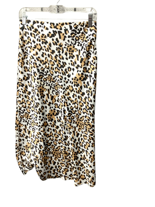 Skirt Midi By Babaton In Animal Print, Size: 8