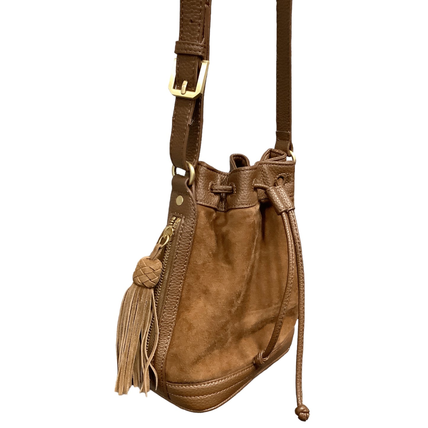 Crossbody Leather By Ann Taylor  Size: Small