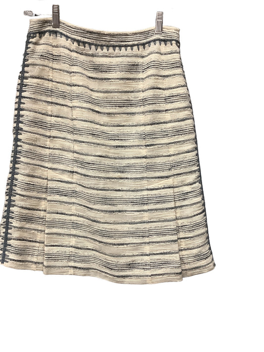 Striped Pattern Skirt Designer Tory Burch, Size 4