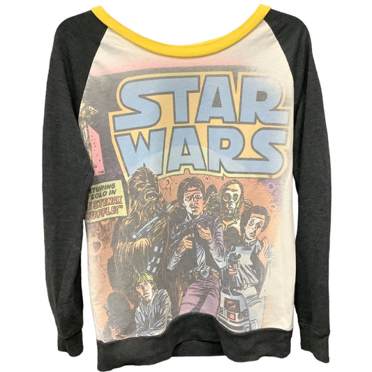 Top Long Sleeve By Star Wars  Size: M