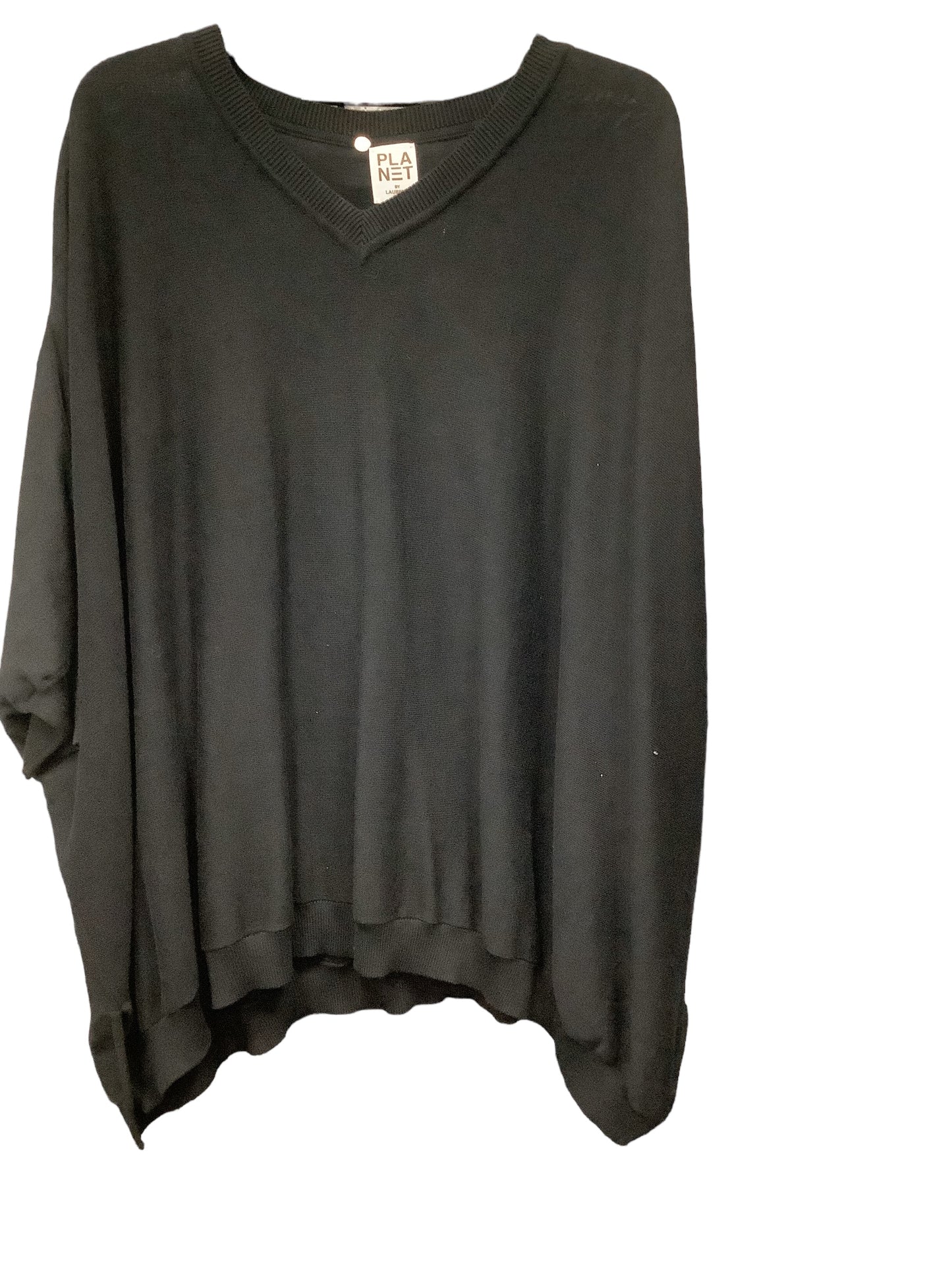 Black Tunic Short Sleeve Cma, Size L