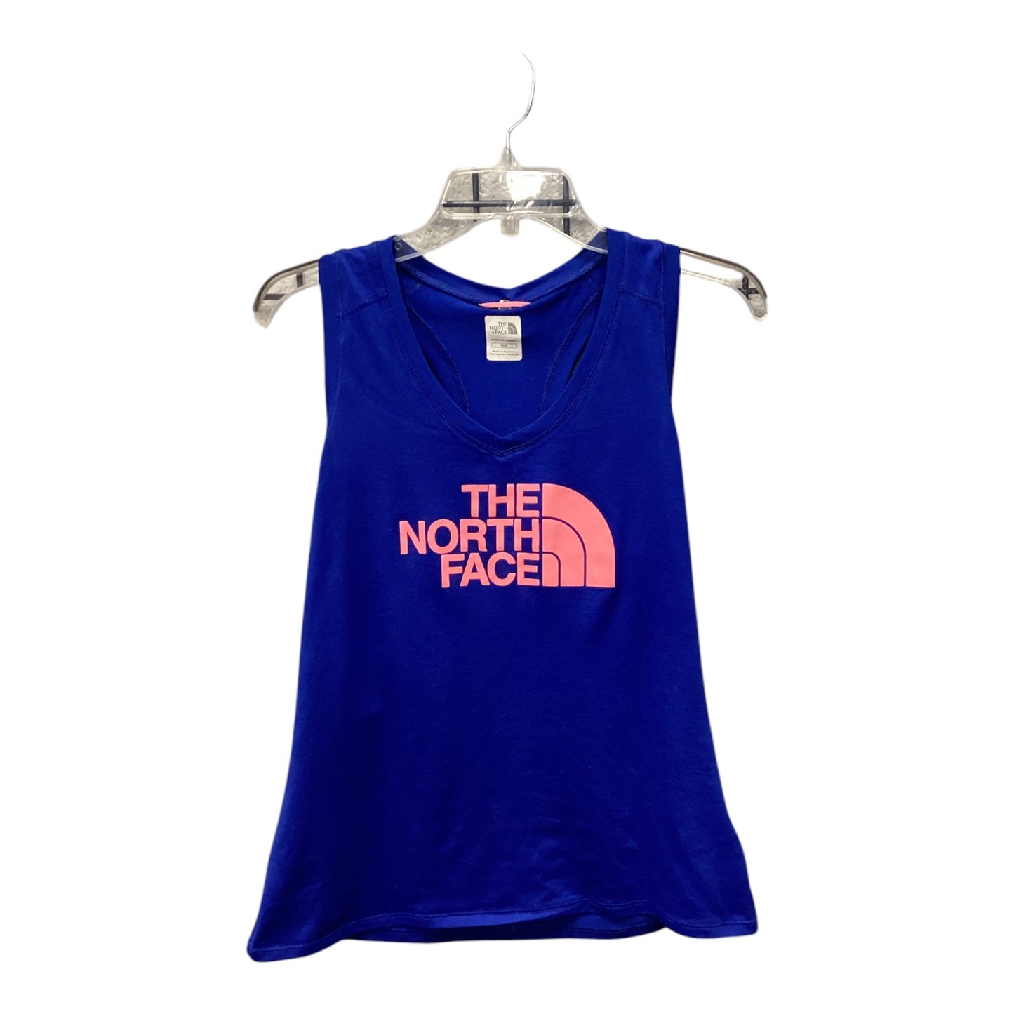 Athletic Tank Top By The North Face In Blue, Size: M