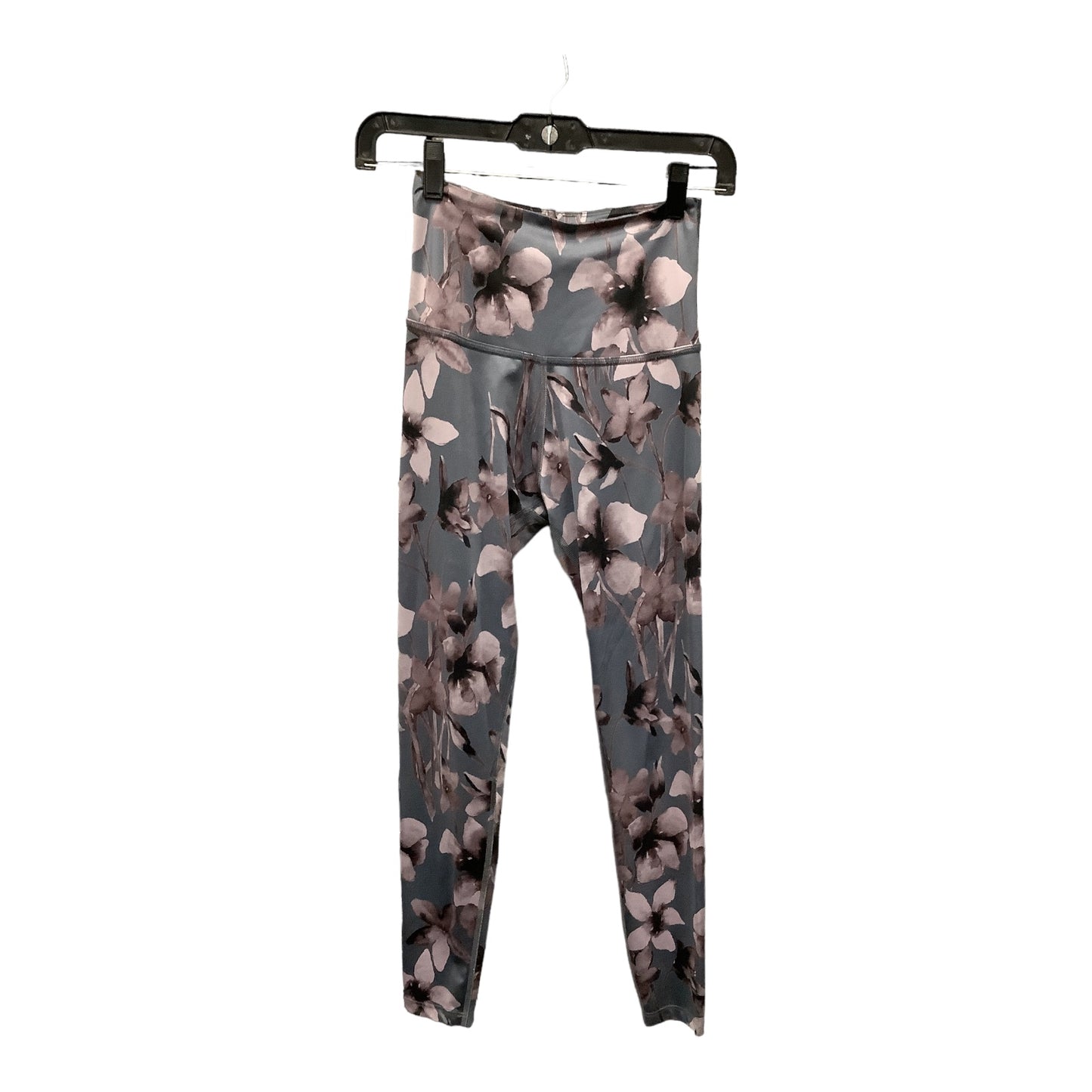 Floral Print Athletic Leggings Beyond Yoga, Size S