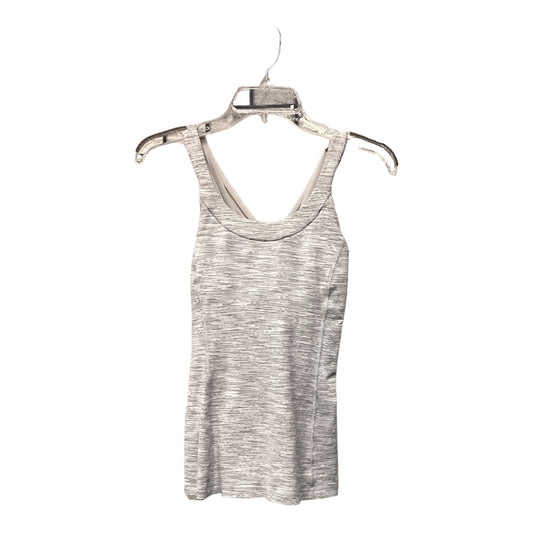 Athletic Tank Top By Lululemon In Grey, Size: S