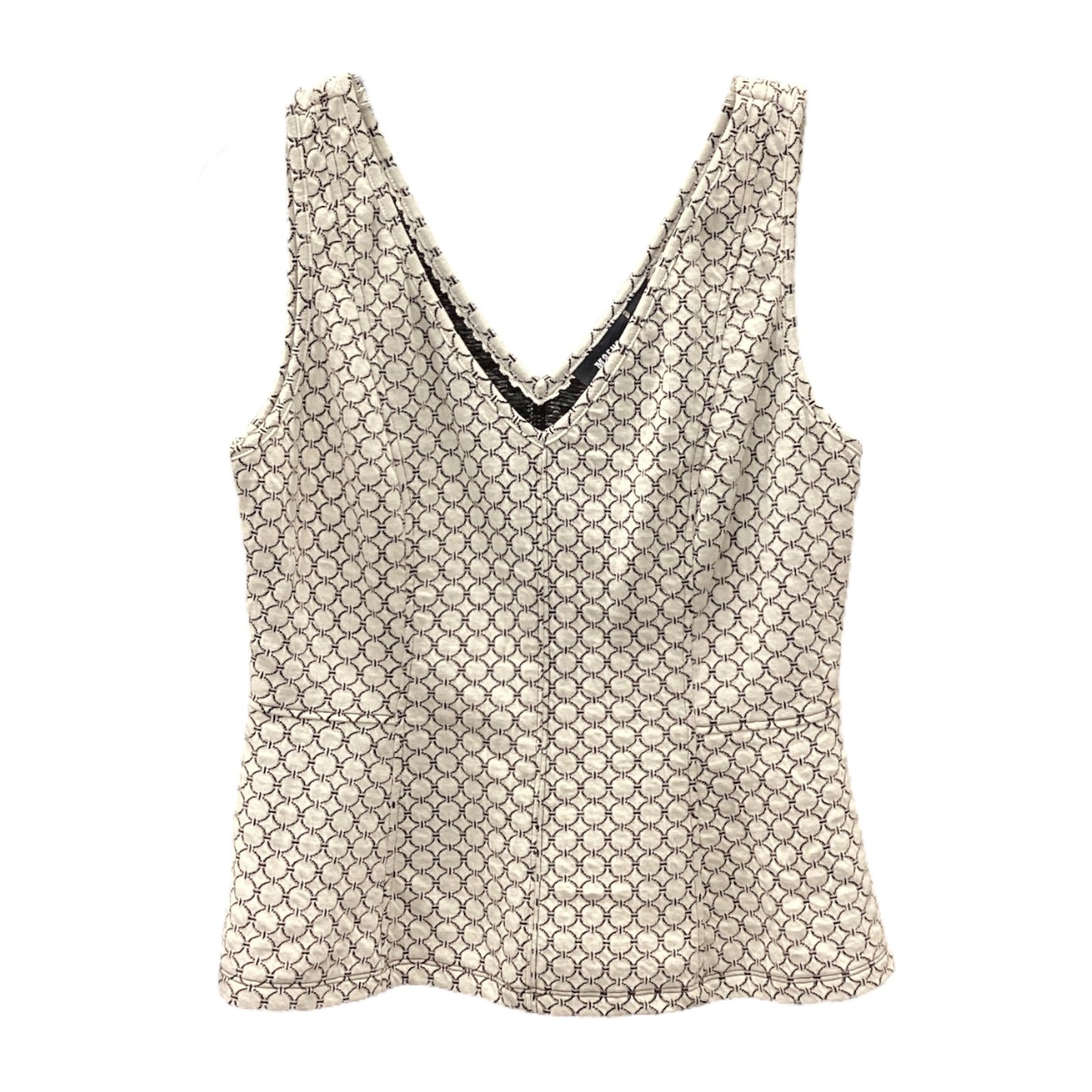 Top Sleeveless By Maeve In White, Size: S