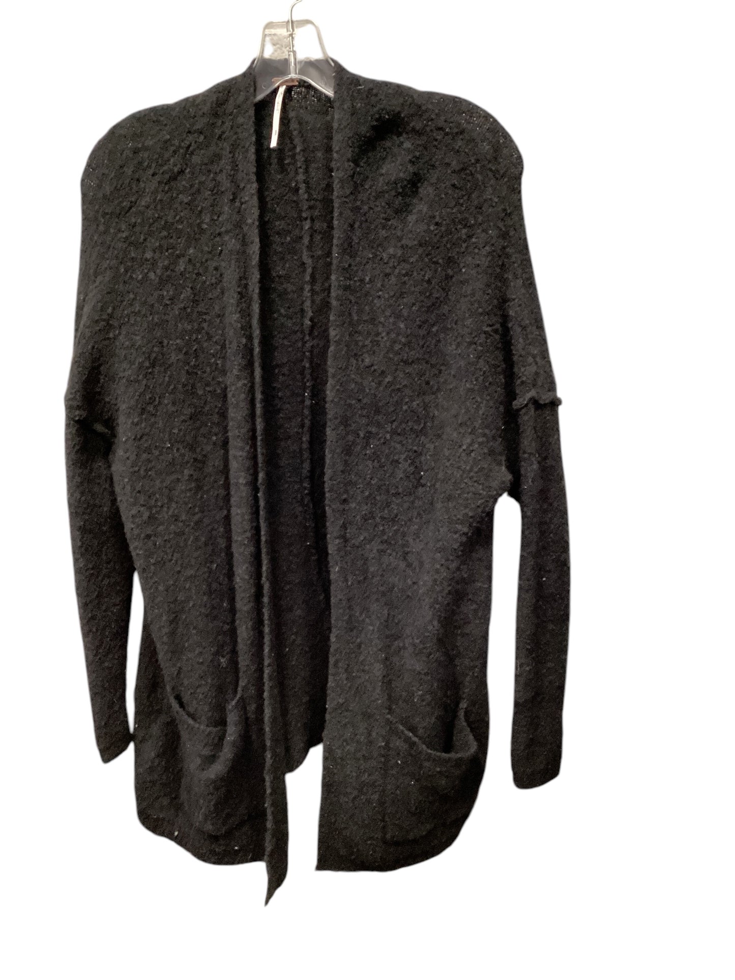 Sweater Cardigan By Free People In Black, Size: S