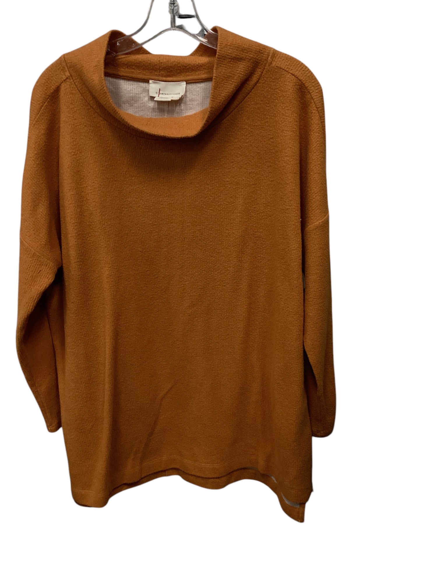 Sweater By Anthropologie In Orange, Size: Xl