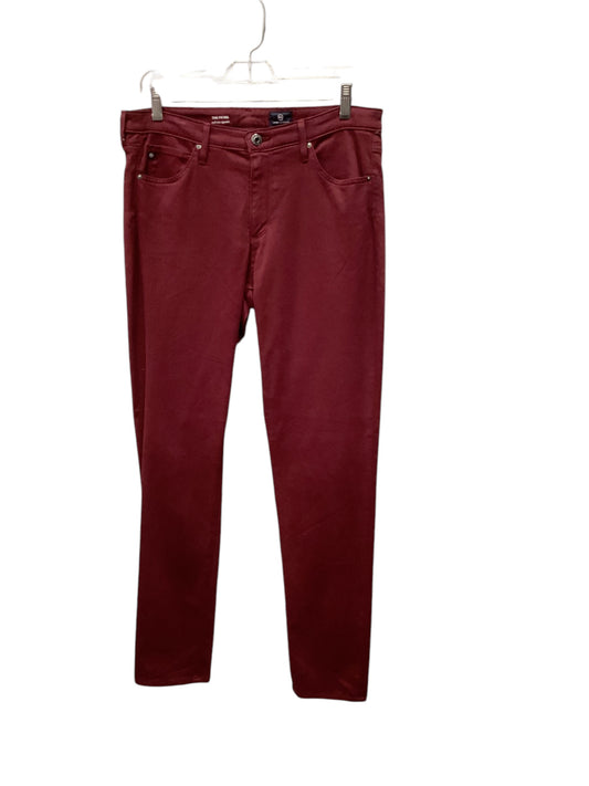 Pants Other By Adriano Goldschmied In Red, Size: 10