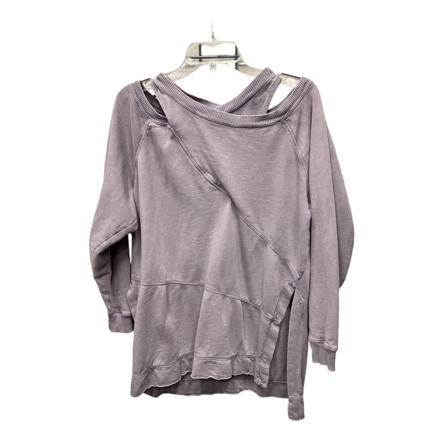 Top Long Sleeve By Pilcro In Purple, Size: S