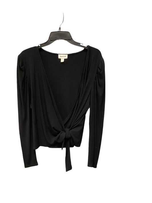 Top Long Sleeve By Clothes Mentor In Black, Size: 20