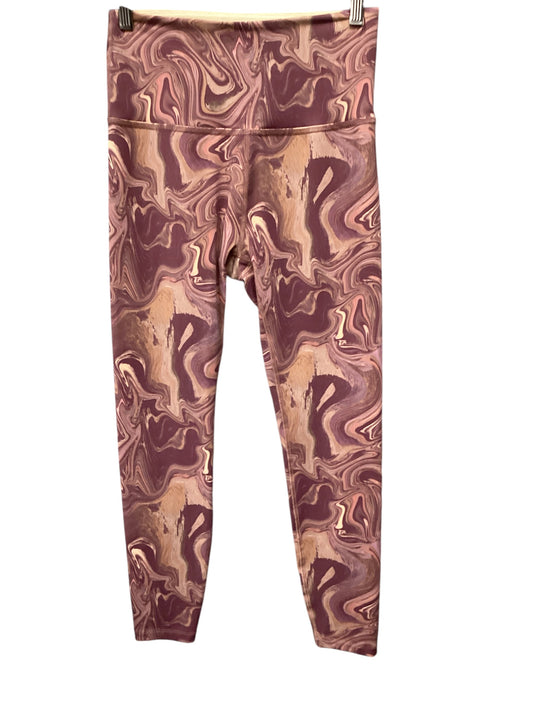 Athletic Pants 2pc By Beyond Yoga In Purple & Tan, Size: M