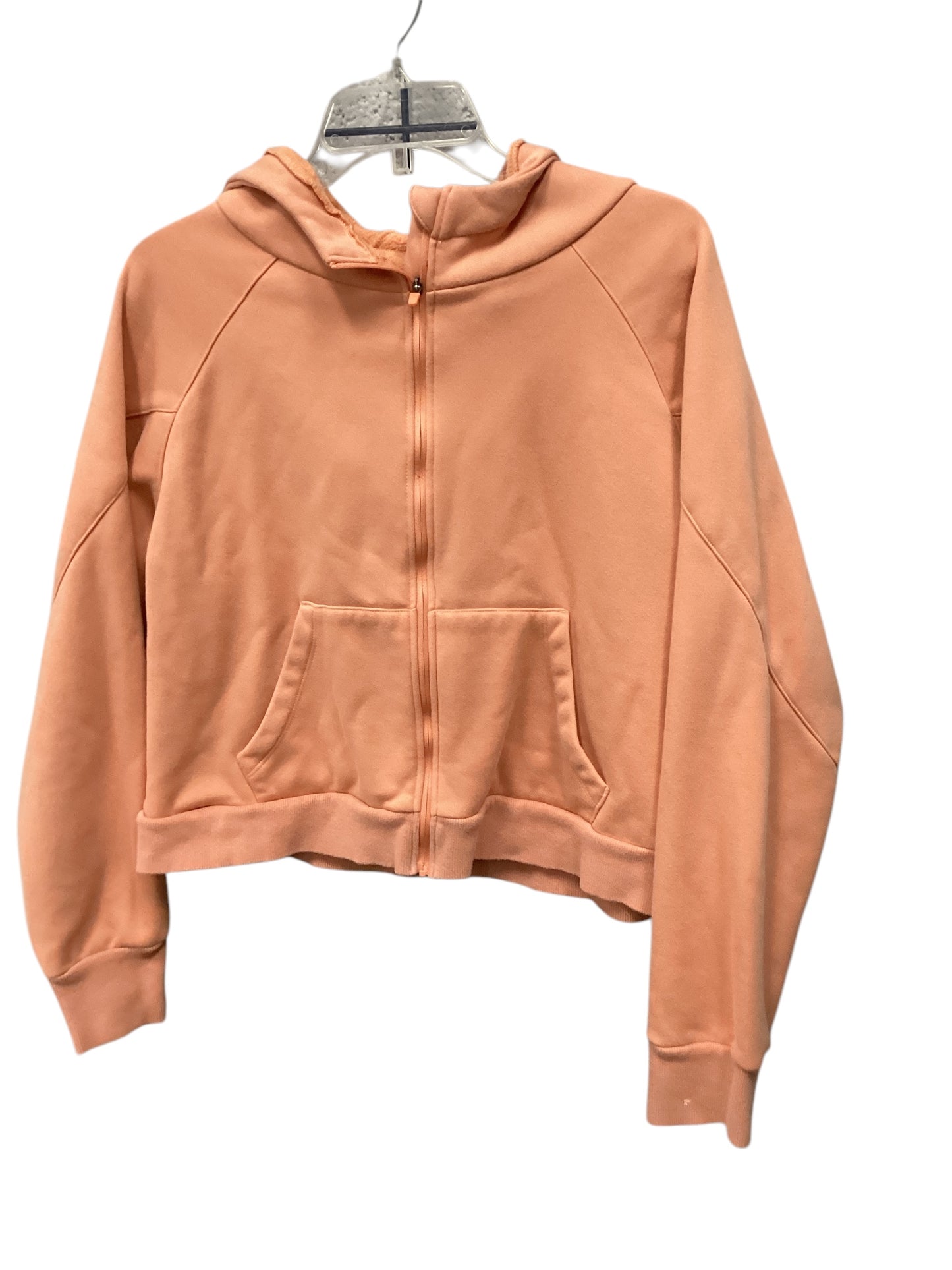 Jacket Fleece By Gym Shark In Peach, Size: L