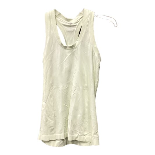 Athletic Tank Top By Lululemon In Yellow, Size: S