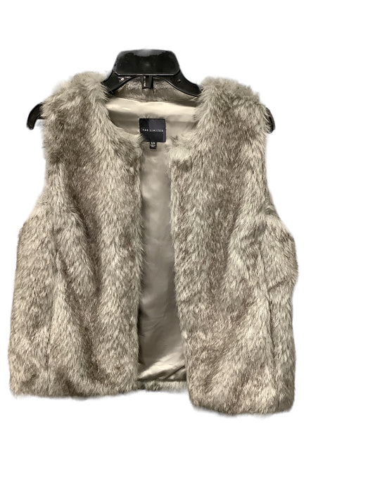 Grey Vest Faux Fur & Sherpa Limited, Size S