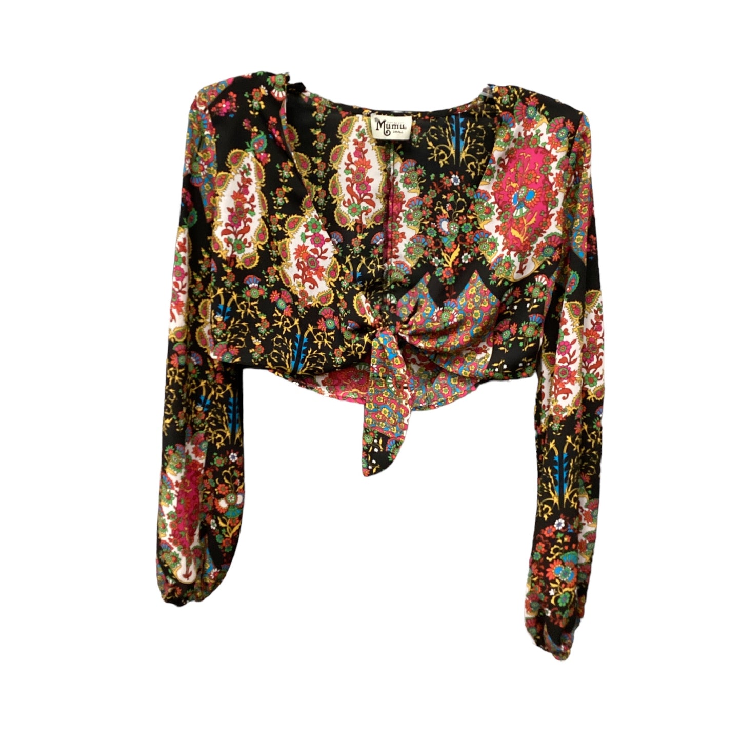 Top Long Sleeve By Show Me Your Mumu In Multi-colored, Size: S