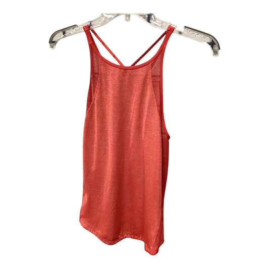 Athletic Tank Top By Lululemon In Red, Size: S