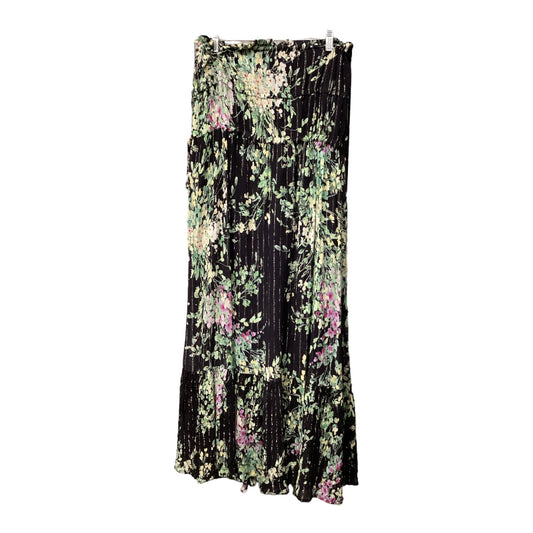 Skirt Maxi By Sabrina Musavev - In Floral Print, Size: L