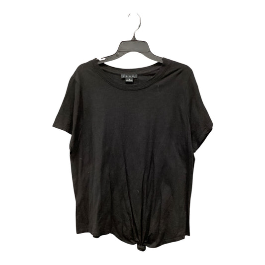 Top Short Sleeve Basic By Sanctuary In Black, Size: 1x