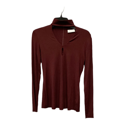 Top Long Sleeve By Bailey 44 In Red, Size: S