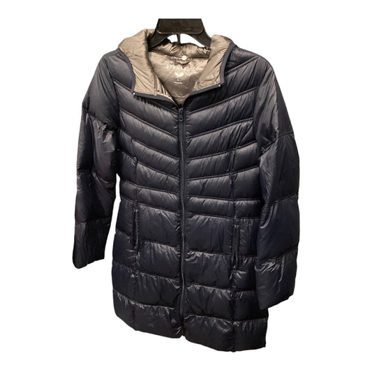 Coat Puffer & Quilted By Bernardo In Blue, Size: S