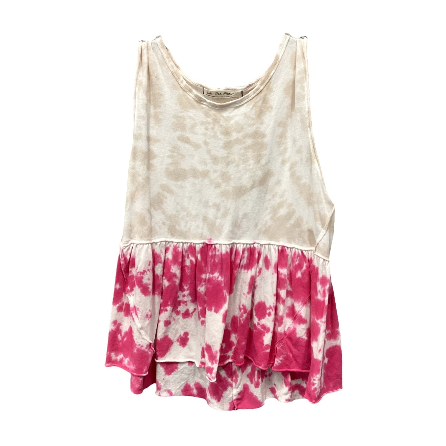 Top Sleeveless By We The Free In Tie Dye Print, Size: Xs