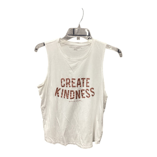 Tank Top By Spiritual Gangster In White, Size: M