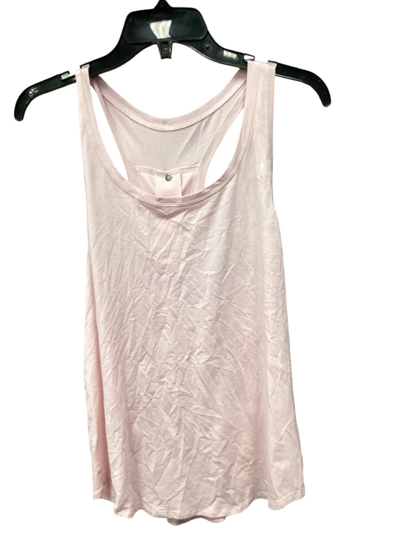 Athletic Tank Top By Lululemon In Pink, Size: M