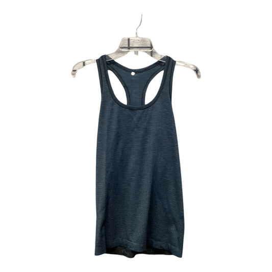 Athletic Tank Top By Lululemon In Blue, Size: 8