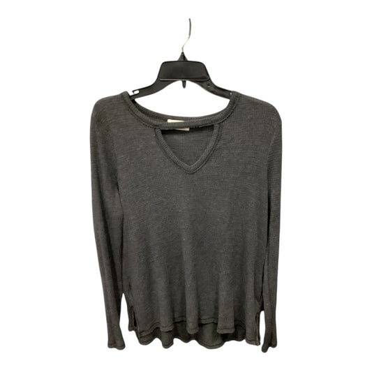 Top Long Sleeve By T.la In Black, Size: S