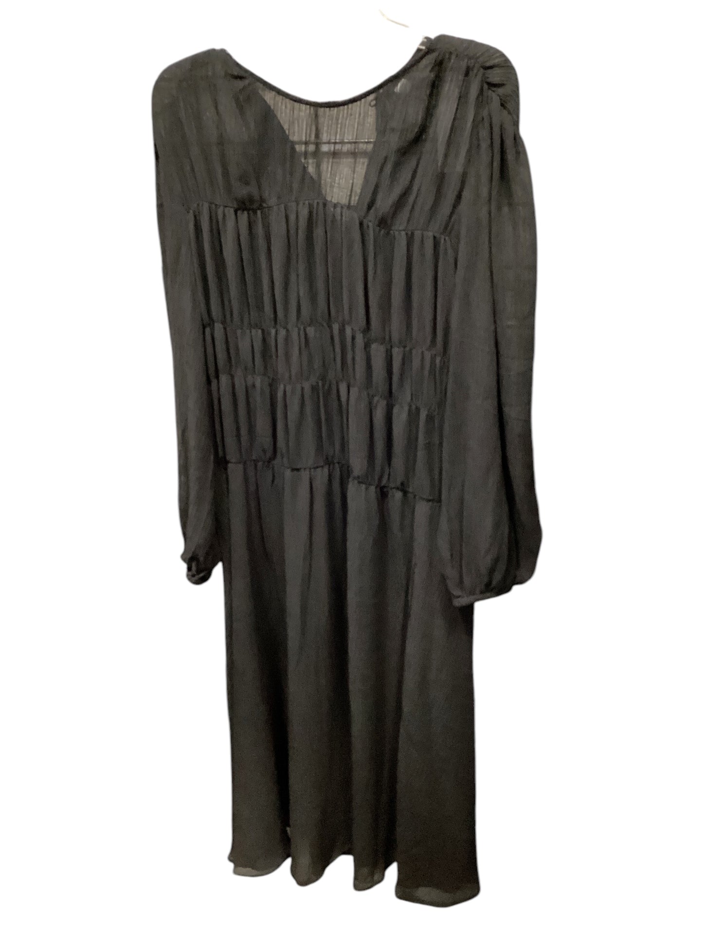 Dress Casual Maxi By Mng In Black, Size: M