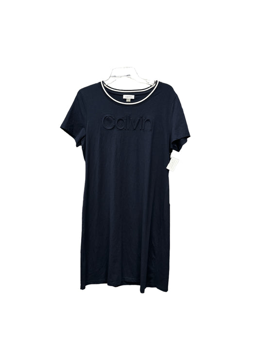 Dress Casual Midi By Calvin Klein  Size: Xl