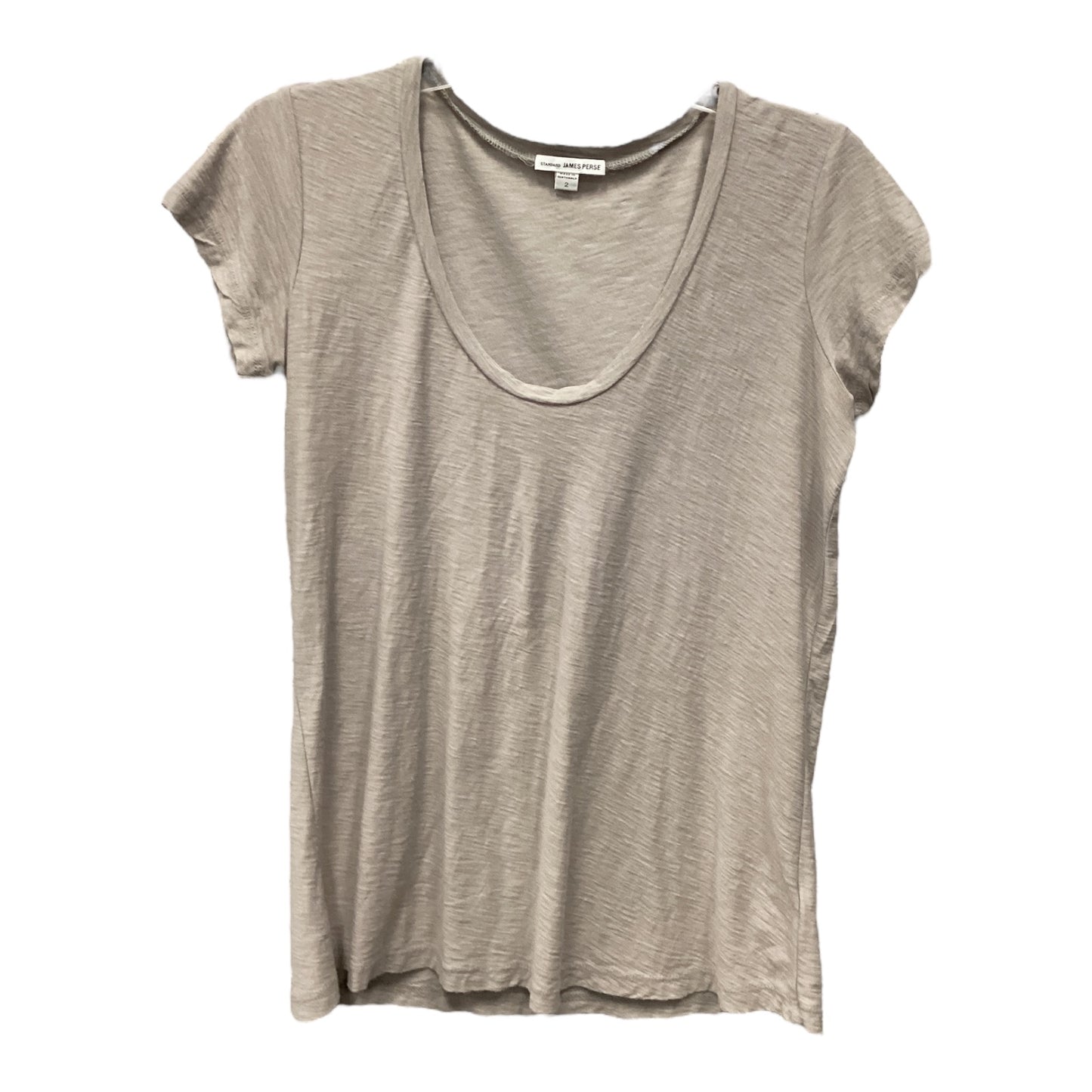 Top Short Sleeve Basic By James Perse In Grey, Size: 2