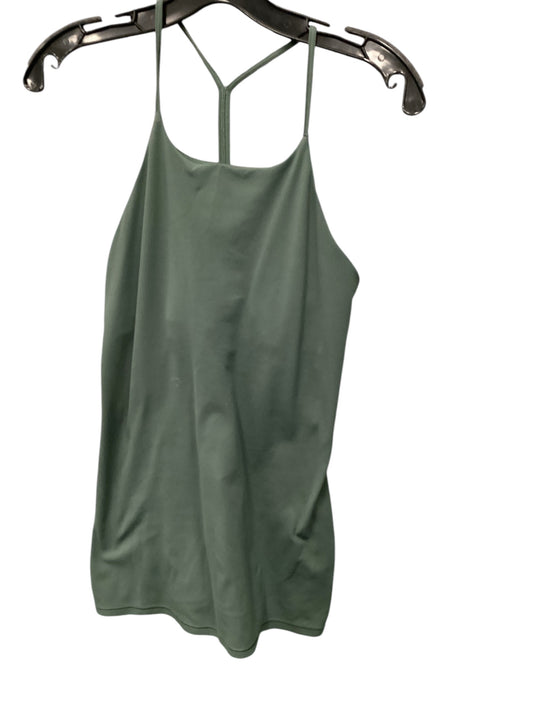 Athletic Tank Top By Lululemon In Green, Size: 8