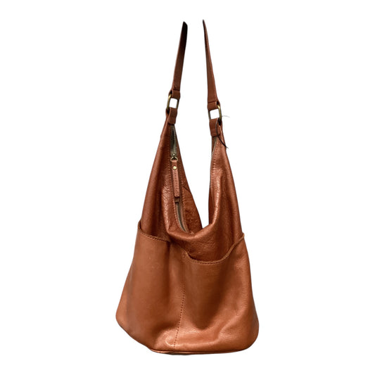 Handbag Leather By Cmb, Size: Medium