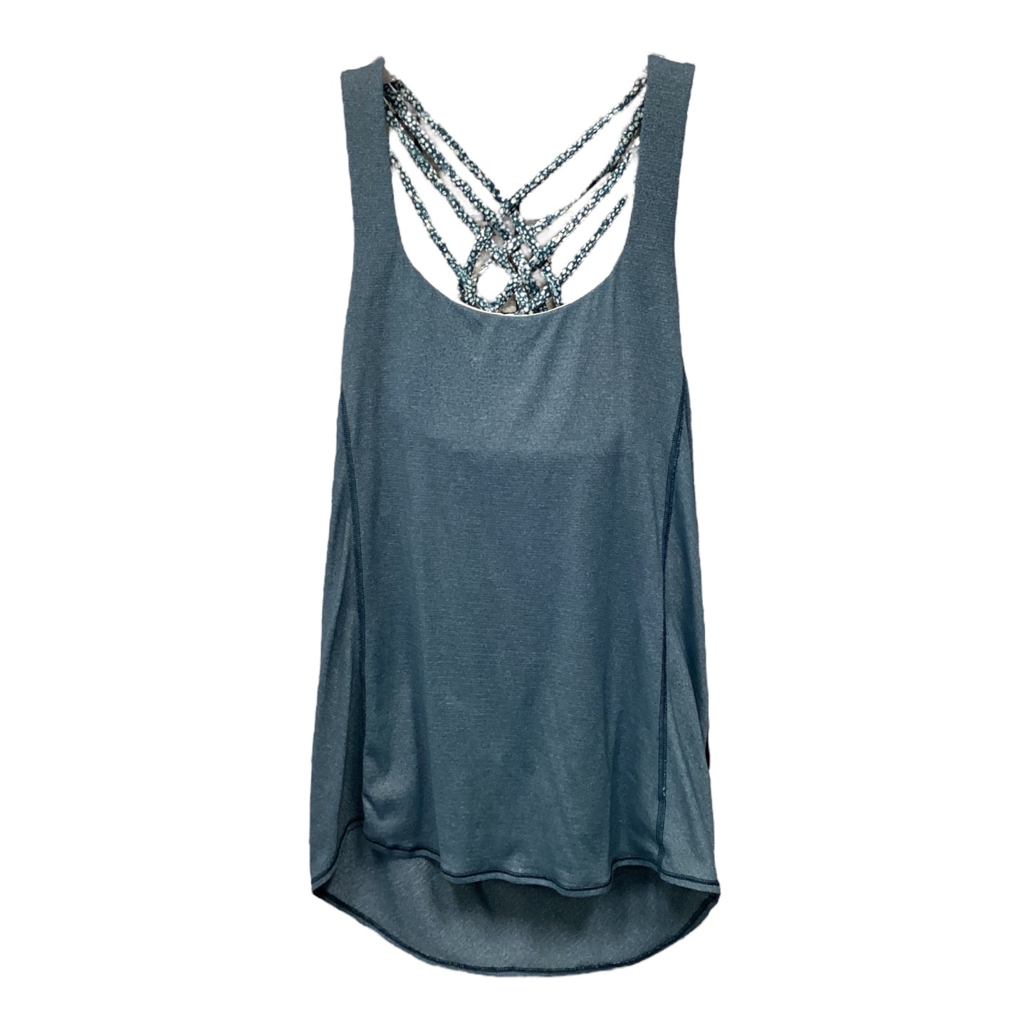 Athletic Tank Top By Lululemon In Blue, Size: 4