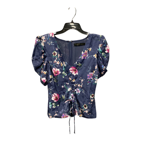 Top Short Sleeve By House Of Harlow In Floral Print, Size: M