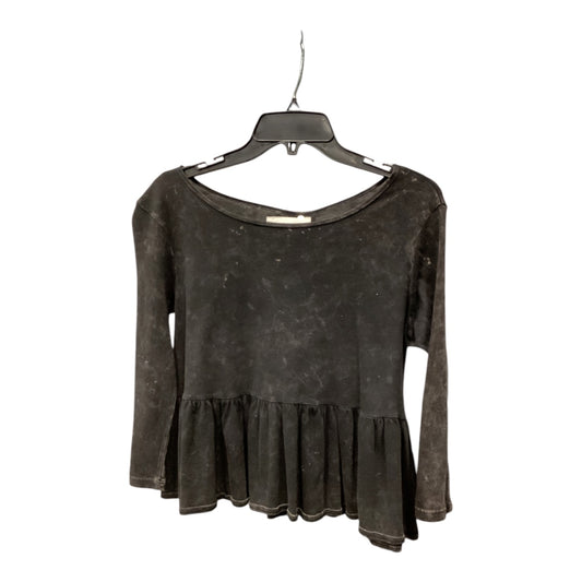 Top Long Sleeve By Free People In Black, Size: Xs