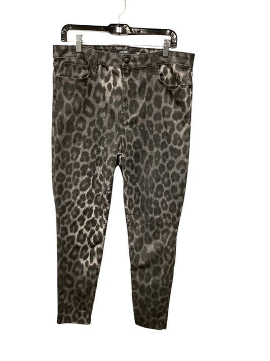 Jeans Straight By Joes Jeans In Animal Print, Size: 14