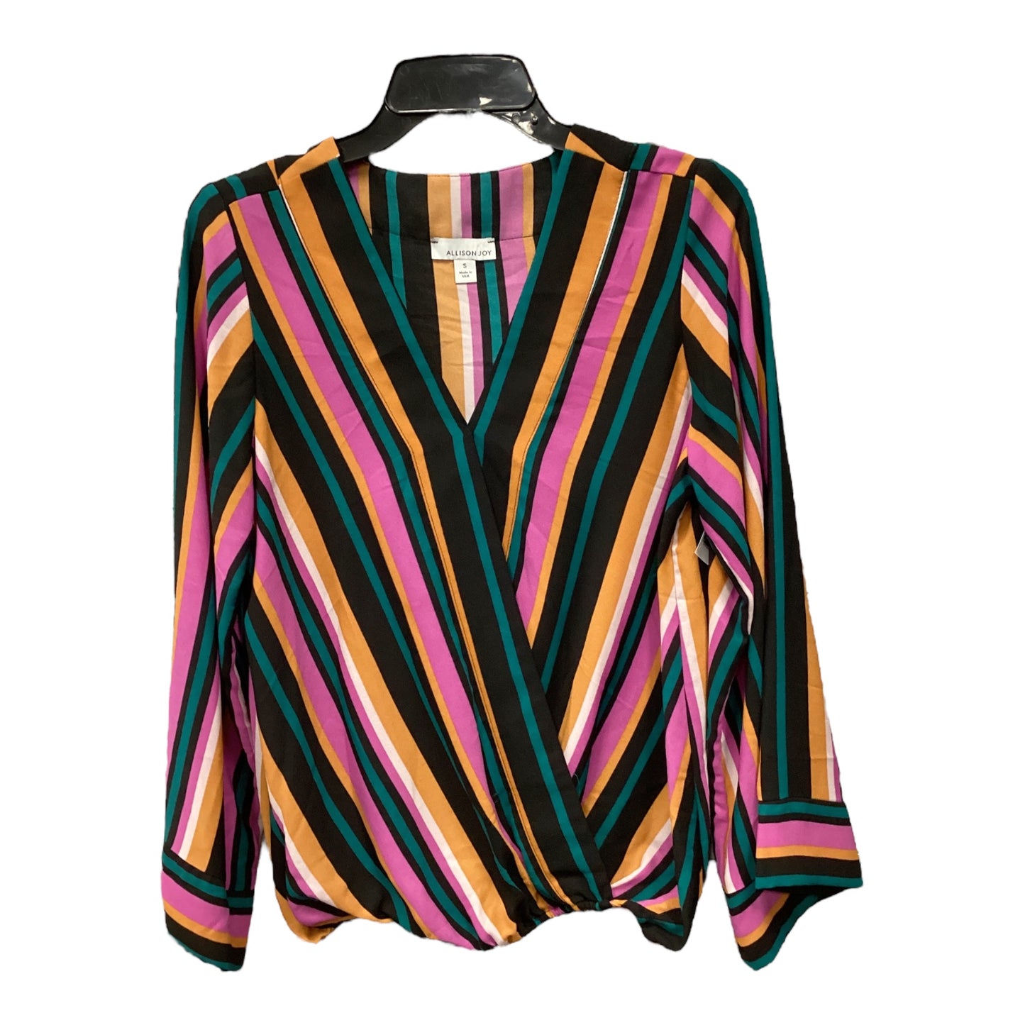 Top Long Sleeve By Allison Joy In Multi-colored, Size: S