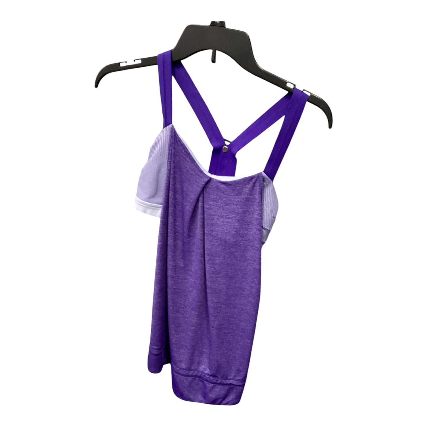 Athletic Tank Top By Lululemon In Purple, Size: 4