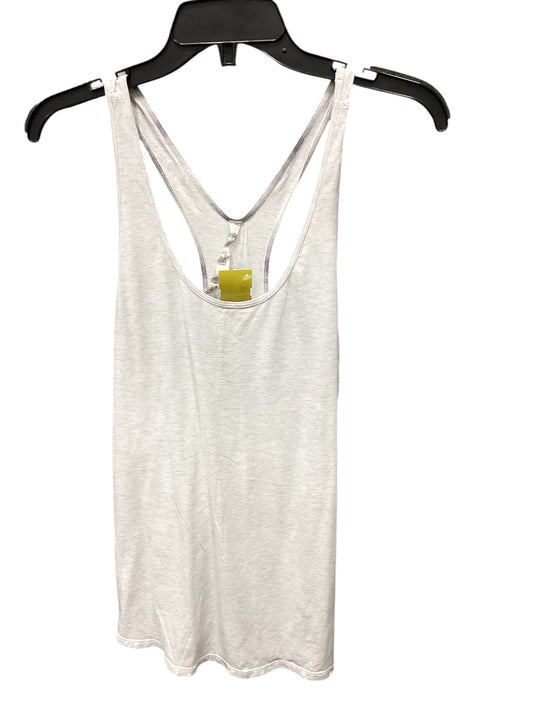 Athletic Tank Top By Lululemon In White, Size: 4