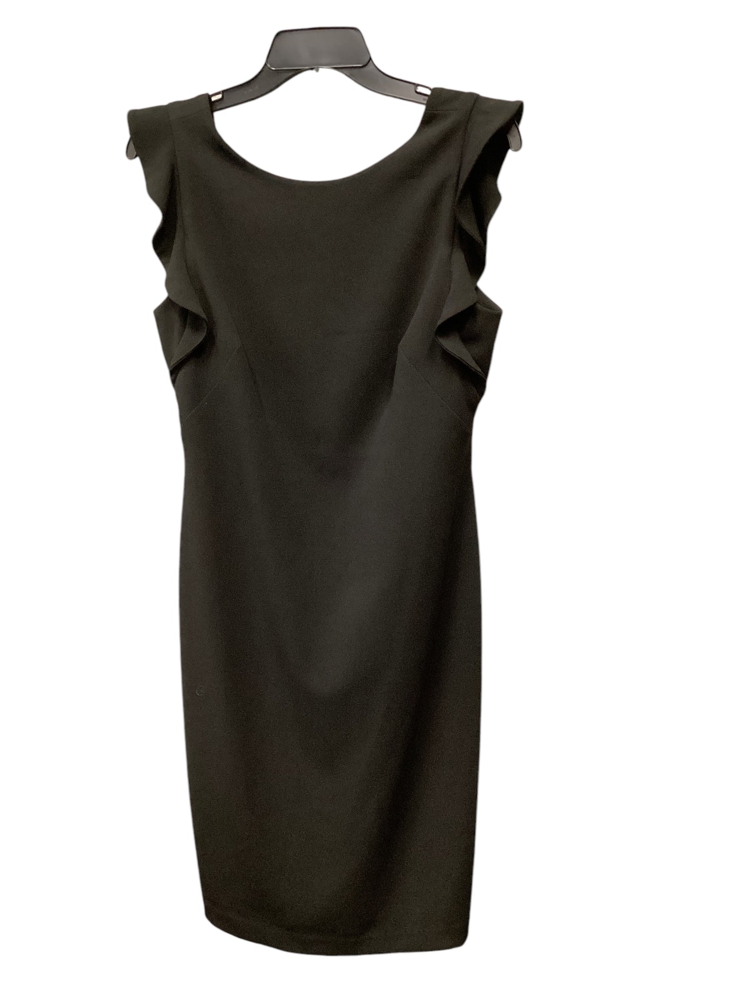 Dress Party Midi By Calvin Klein In Black, Size: 8