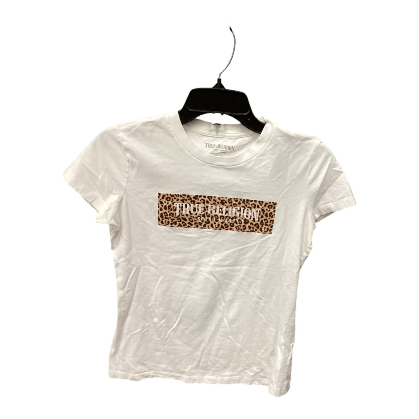 Top Short Sleeve By True Religion In White, Size: S