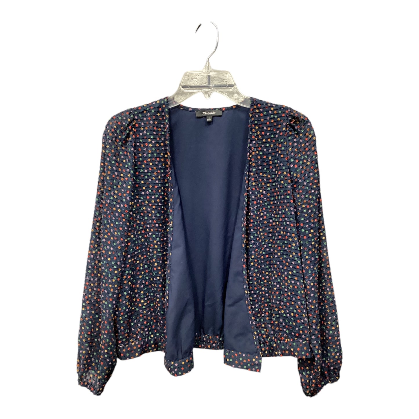 Top Long Sleeve By Madewell In Multi-colored, Size: S