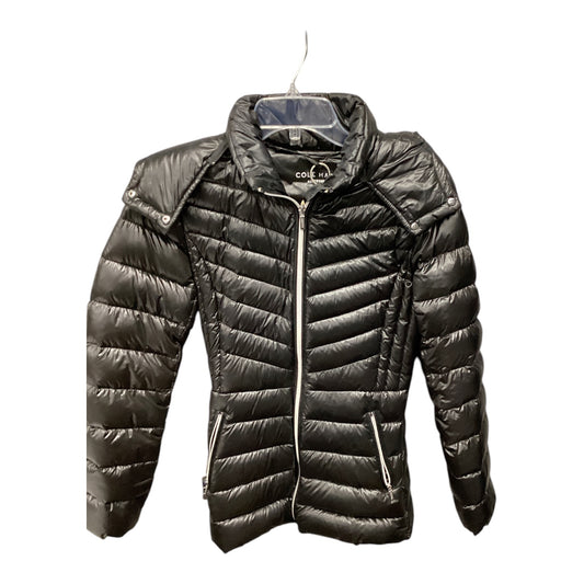 Jacket Puffer & Quilted By Cole-haan In Black, Size: S